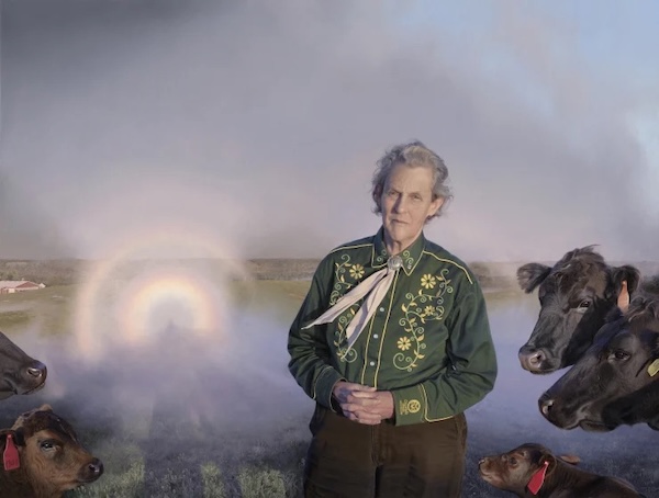 Temple Grandin tem seu retrato exposto na National Portrait Gallery.