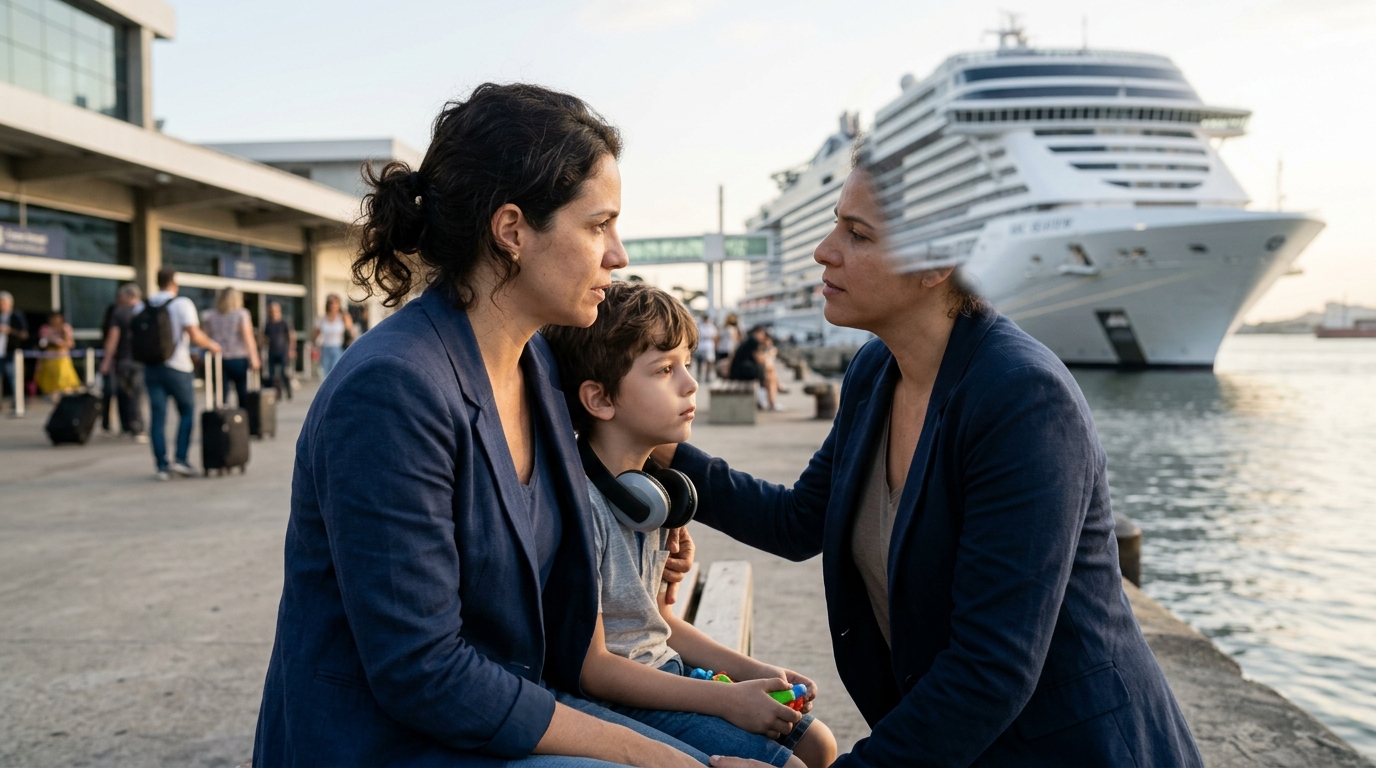 Filho autista dela foi expulso de um cruzeiro. Agora, esta mãe está em uma missão para aumentar a conscientização.